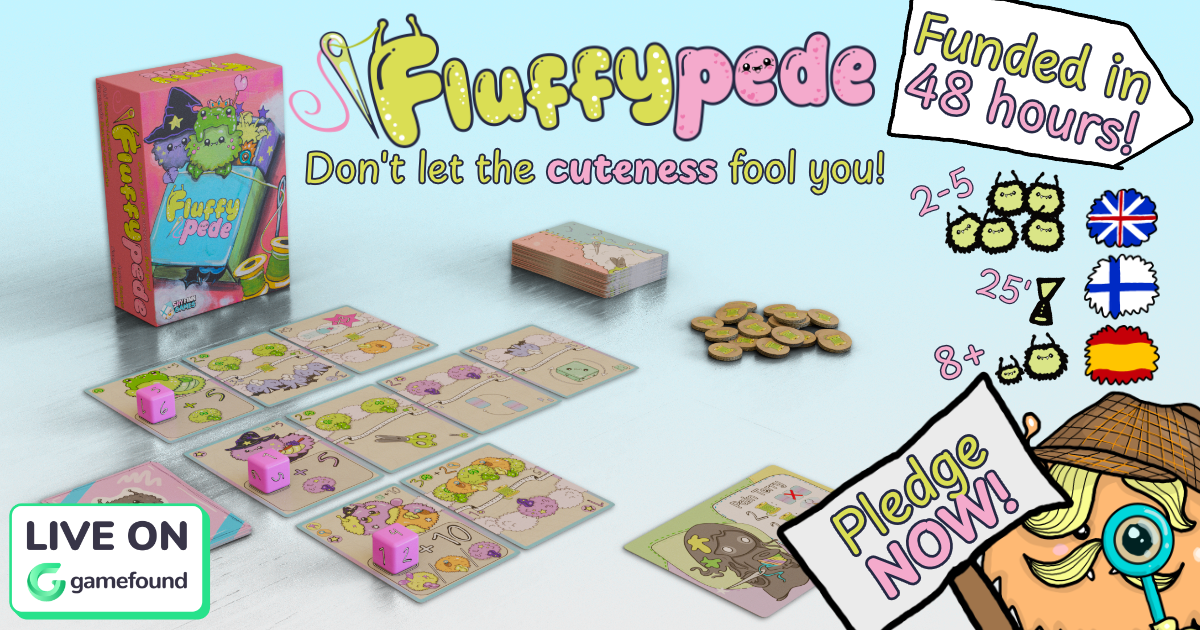 Fluffypede crowdfunding campaign is live!